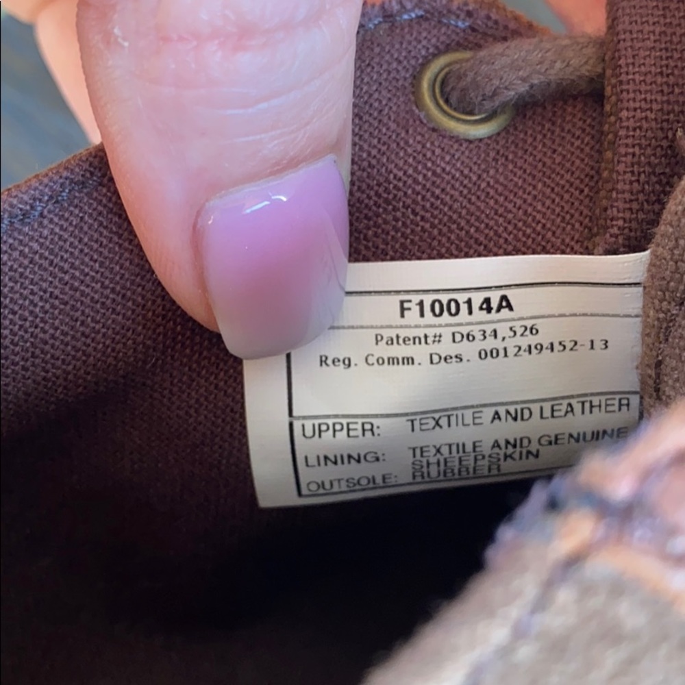 UGG Australia Bryson Grizzly lace sneaker leather - Picture 10 of 11